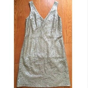 DVF Karolina Leather Dress Rare Sz 6